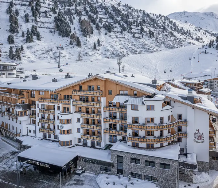Hotel Edelweiss & Gurgl in winter