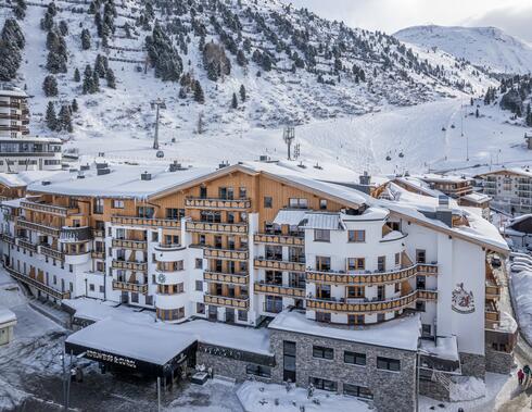 Hotel Edelweiss & Gurgl in winter