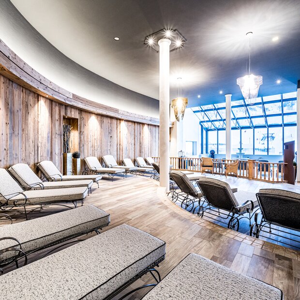 indoor pool area hotel Edelweiss