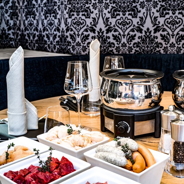 Fondue essen in Tirol