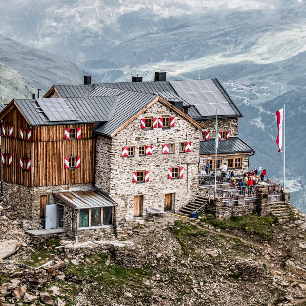 Ramolhaus Ötztal alps