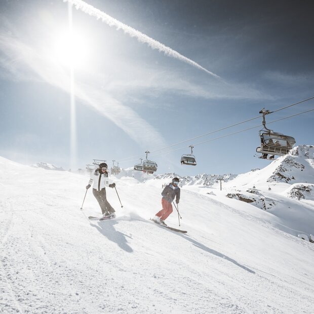 skiing in Gurgl | © © Ötztal Tourismus | Rudi Wyhlidal