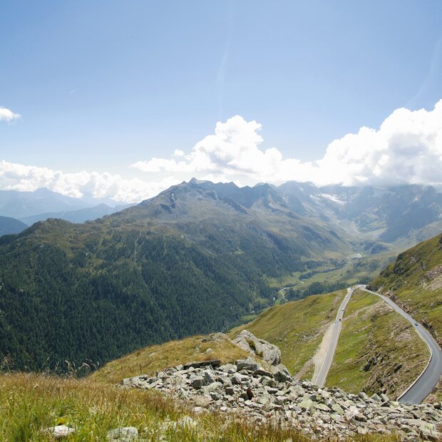 road to the Ötztal Timmelsjoch