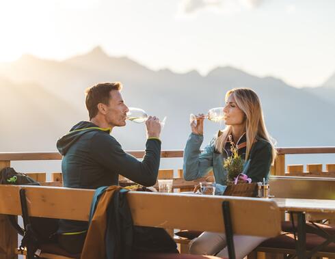 Kirchenkarhütte Ötztal im Sommer