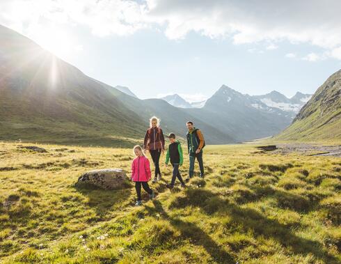 Familienwanderung in Obergurgl