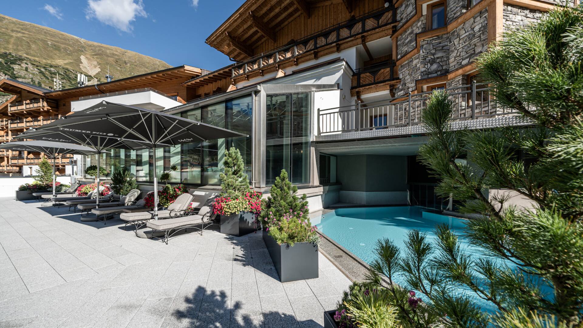 hotel with outdoor pool in Tyrol